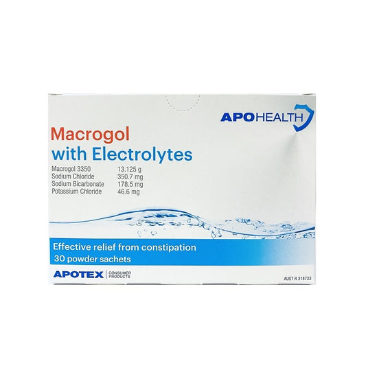 APO Macrogol With Electrolytes Sachets 30