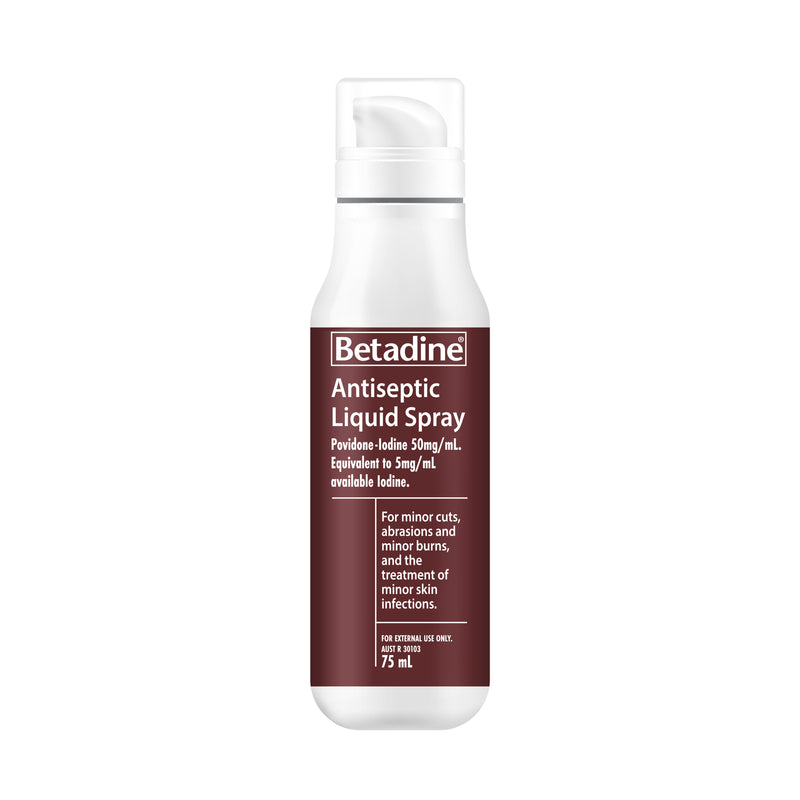 Betadine Antiseptic Liquid Spray 75ml