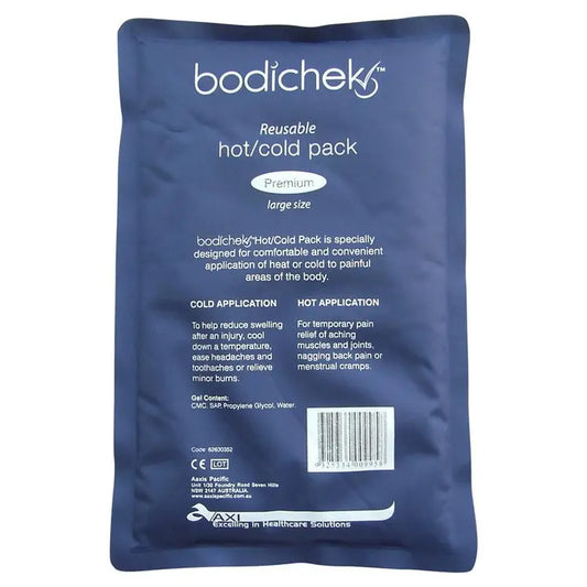 Bodichek Hot or Cold Canvas Gel Ice Pack Large 18 x 28 cm Size Assorted Colours