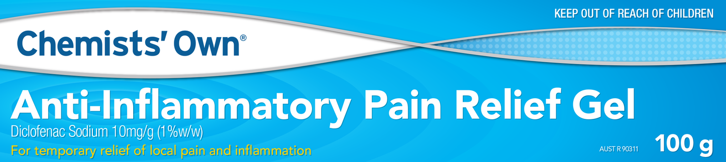 CO Anti-Inflammatory Pain Relief Gel 100g