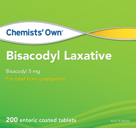 CO Bisacodyl Laxative Tablets 200  