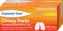 Chemist’s Own Chesty Forte 8mg Tablets 100