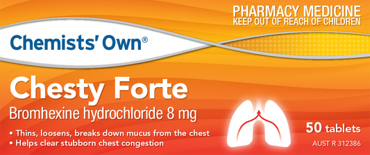 CO Chesty Forte 8mg Tablets 50