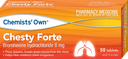 Chemist’s Own Chesty Forte 8mg Tablets 50