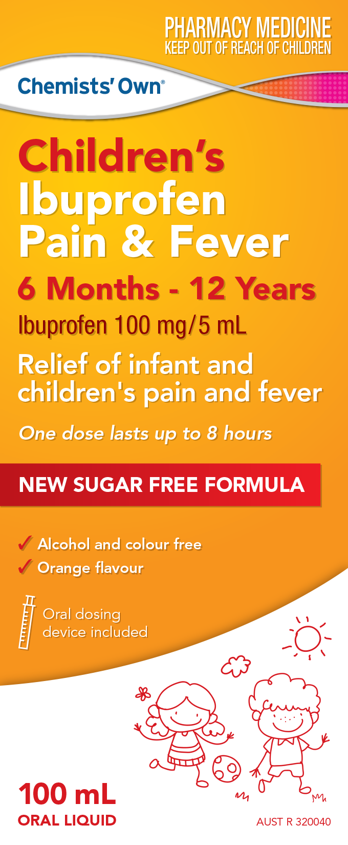 CO Children's Ibuprofen Pain & Fever 100mL