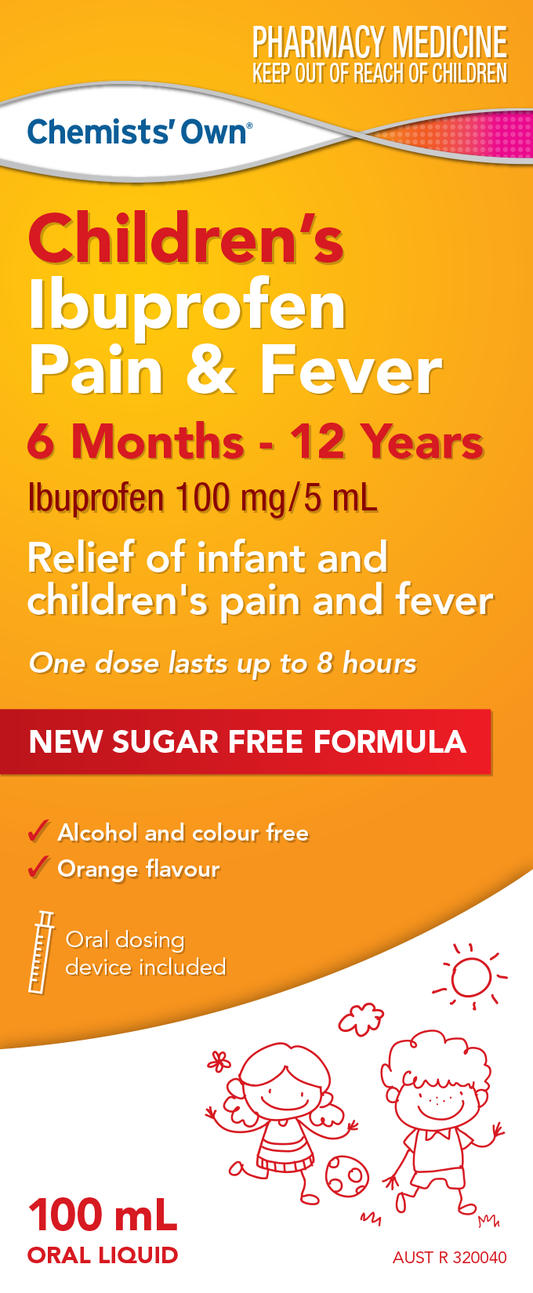 CO Children's Ibuprofen Pain & Fever 100mL