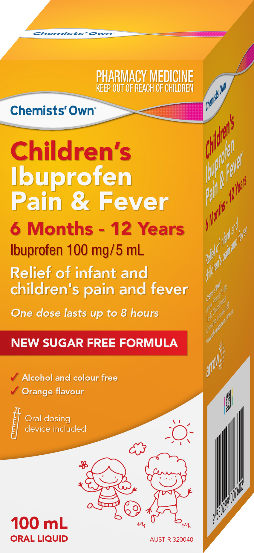 CO Children's Ibuprofen Pain & Fever 100mL