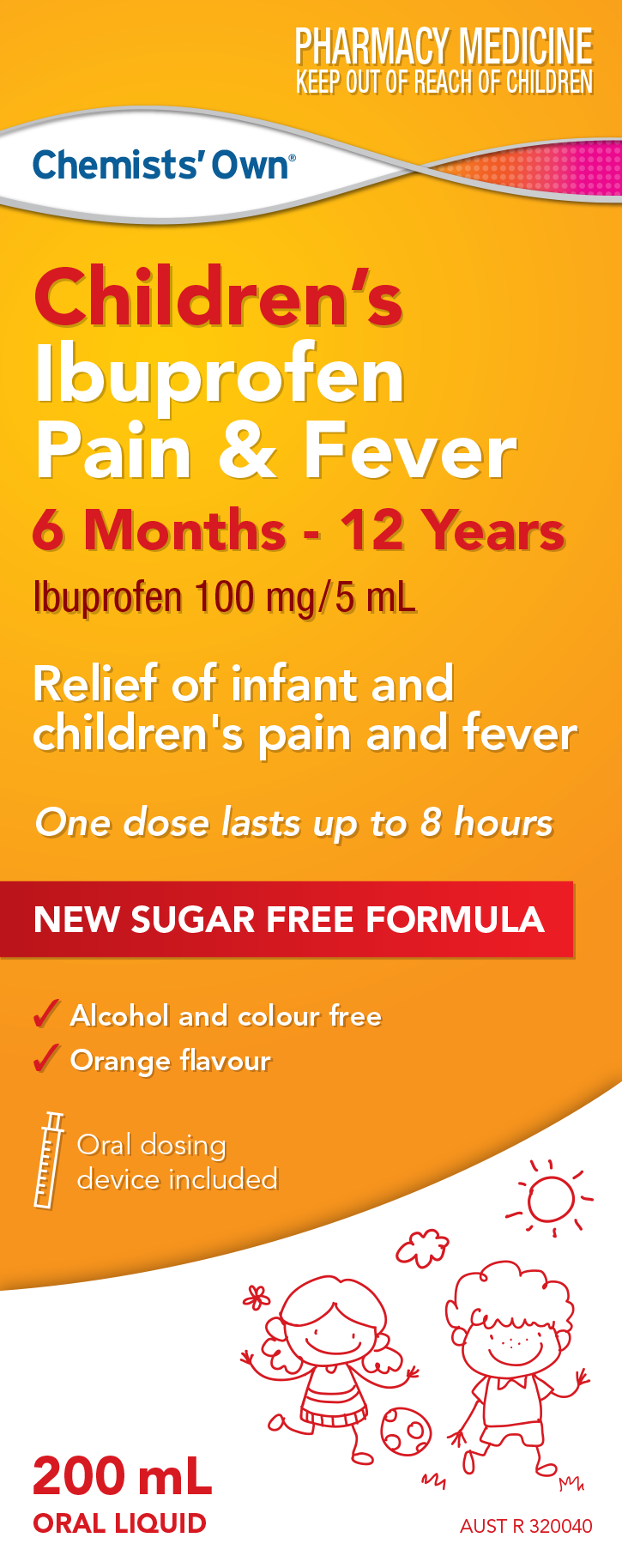 CO Children's Ibuprofen Pain & Fever 200mL
