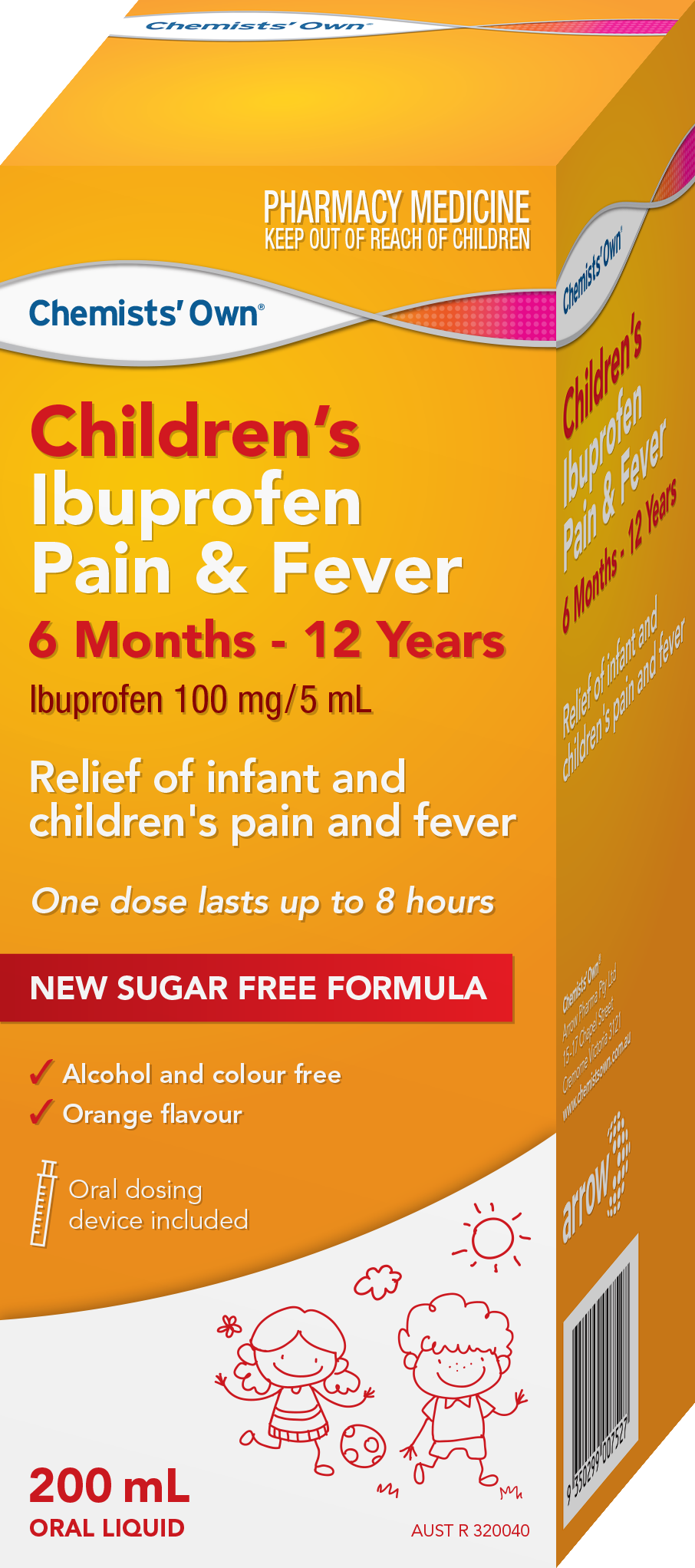 CO Children's Ibuprofen Pain & Fever 200mL