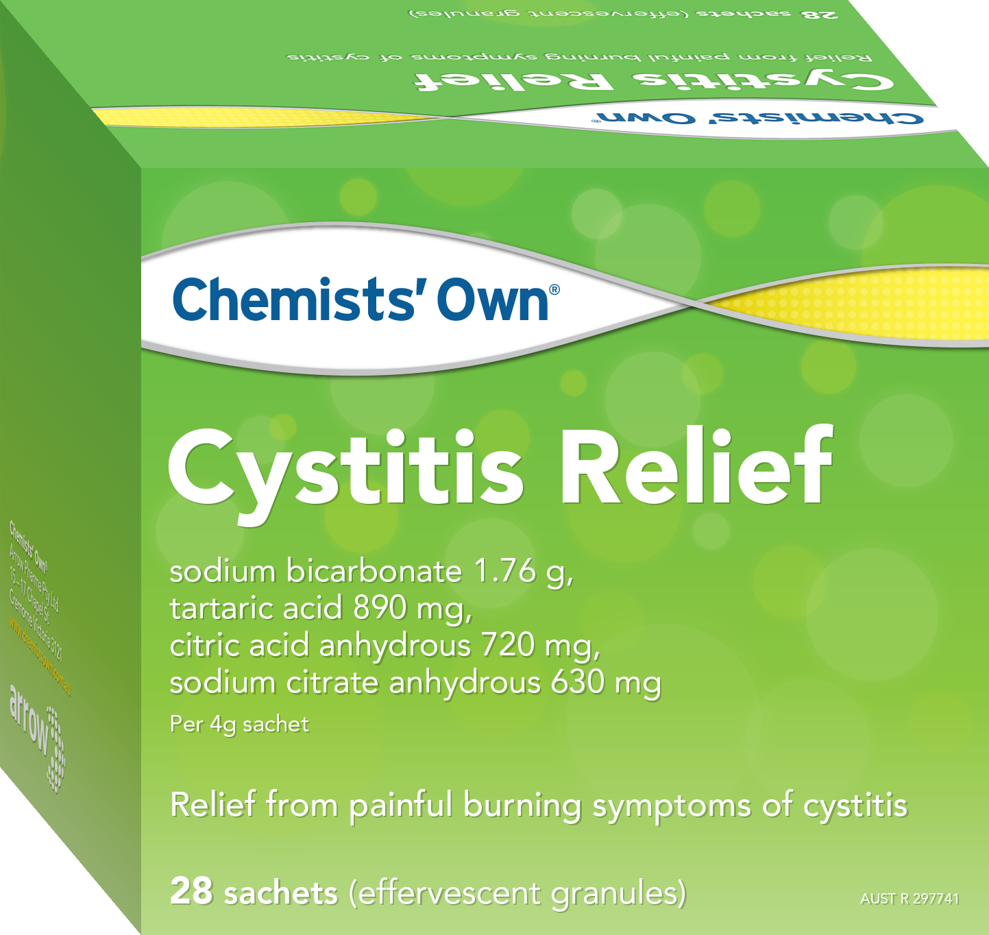 CO Cystitis Relief Sachets 4g 28