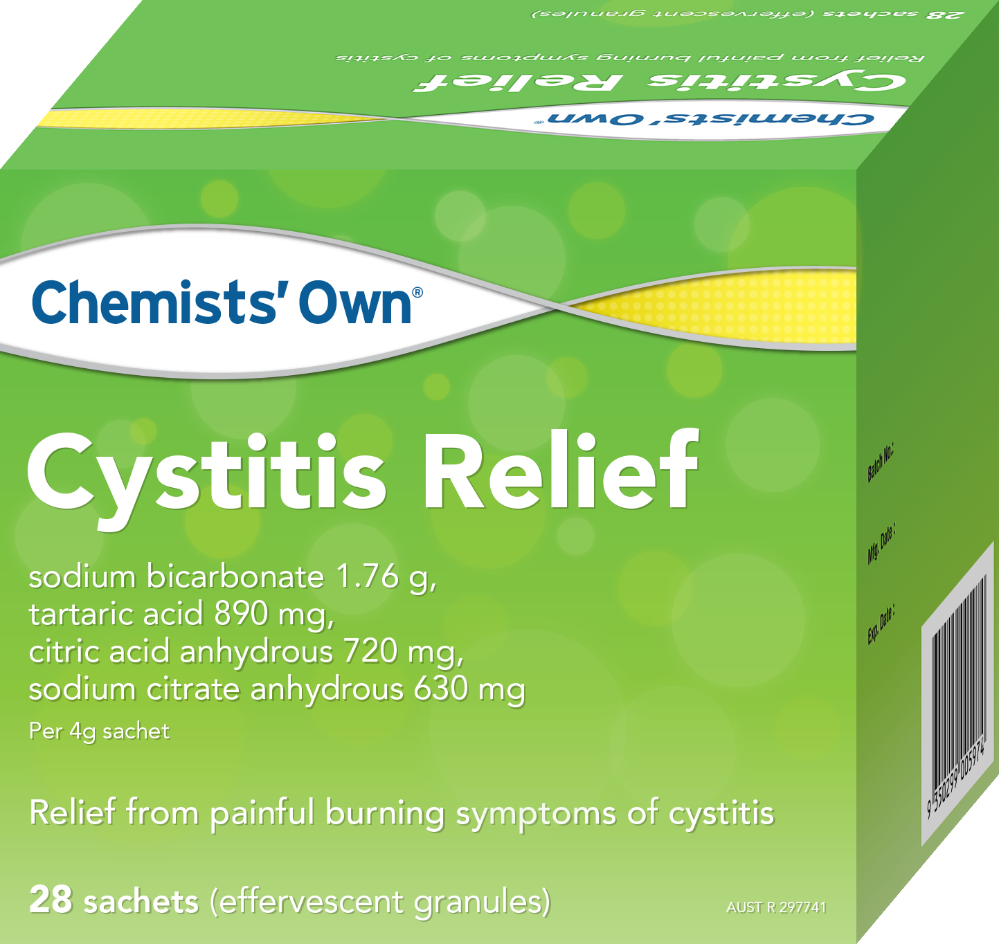CO Cystitis Relief Sachets 4g 28