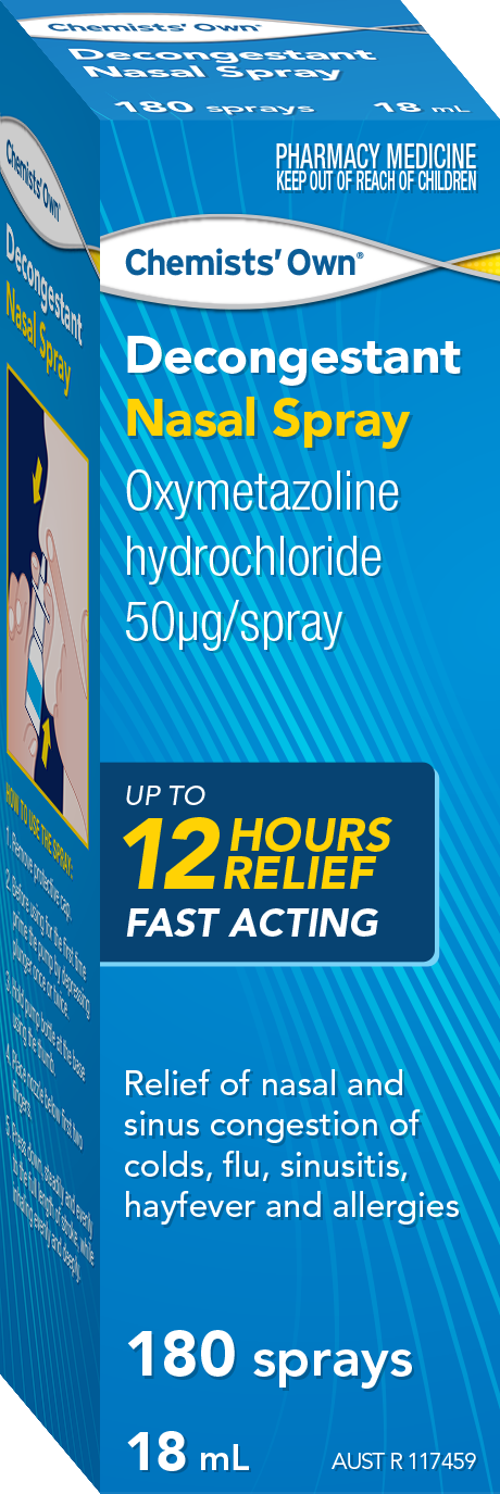 CO Decongestant Nasal Spray 180 Sprays 18ml