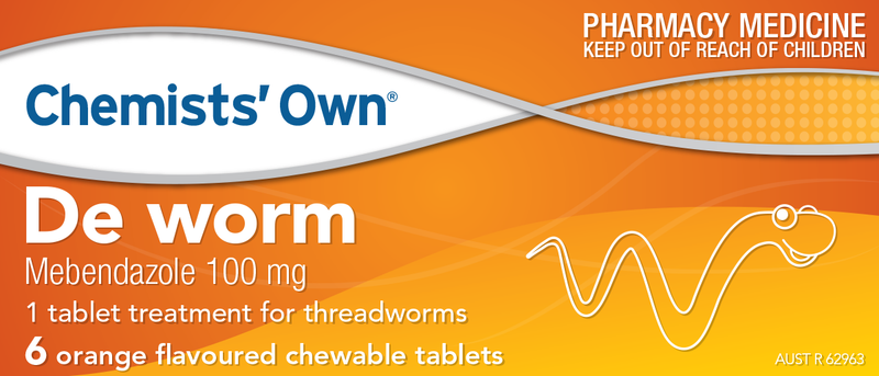 Chemist’s Own De Worm Chewable Tablets 6