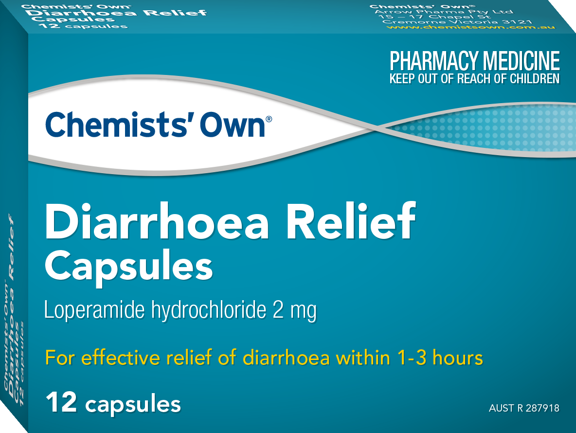 CO Diarrhoea Relief Capsules 12