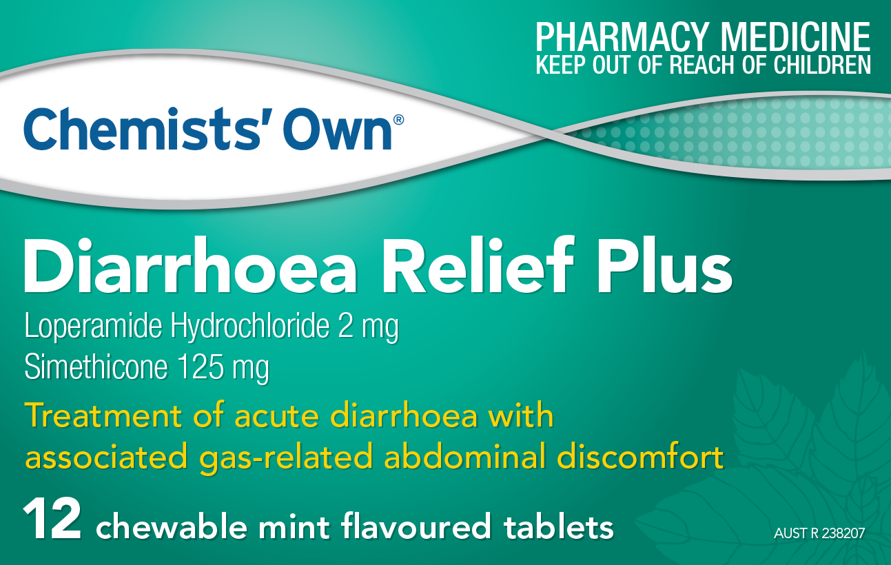 CO Diarrhoea Relief Plus Tablets 12