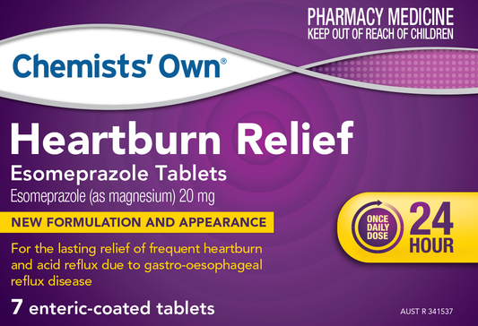 CO Heartburn Relief Esomeprazole Tablets 20mg 7