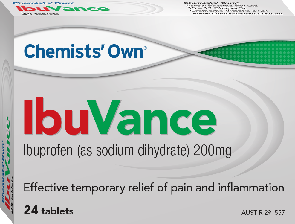 CO IbuVance 200mg Tablets 24