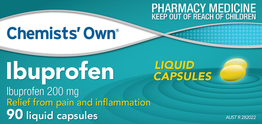 CO Ibuprofen Liquid Caps 200mg 90