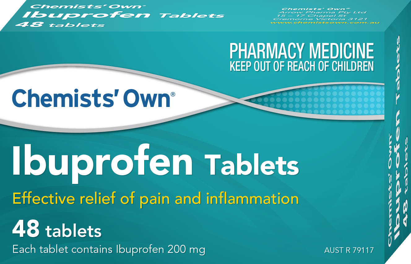 CO Ibuprofen Tablets 200mg 48