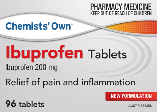 CO Ibuprofen Tablets 200mg 96