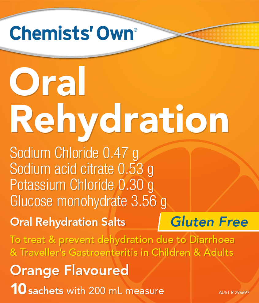 CO Oral Rehydration Salts Sachet 4.9g 10