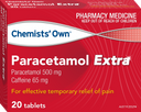 Chemist’s Own Paracetamol Extra Tablets 20