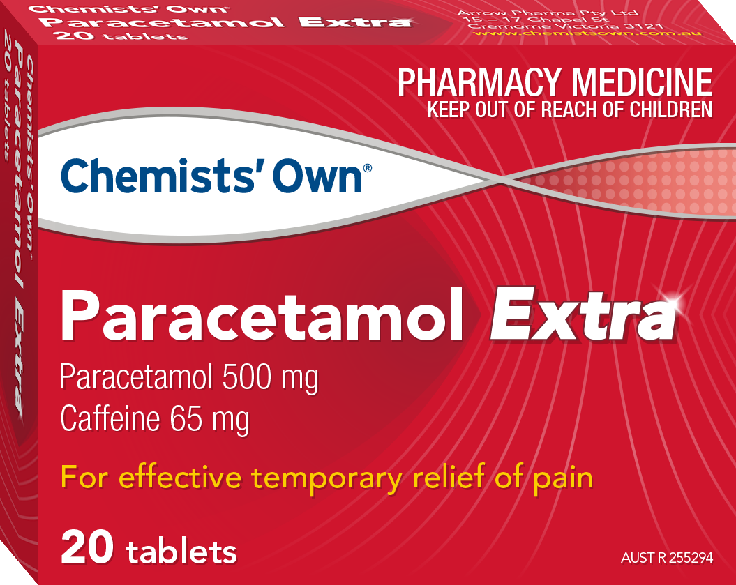 CO Paracetamol Extra Tablets 20