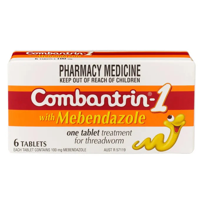 Combantrin-1 Worm Treatment 6 Tablets
