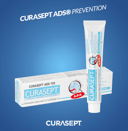 Curasept ToothPaste Gel 0.05% Chlorhexidine 75ml