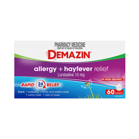 Demazin Alrgy & H/Fvr Tab 60