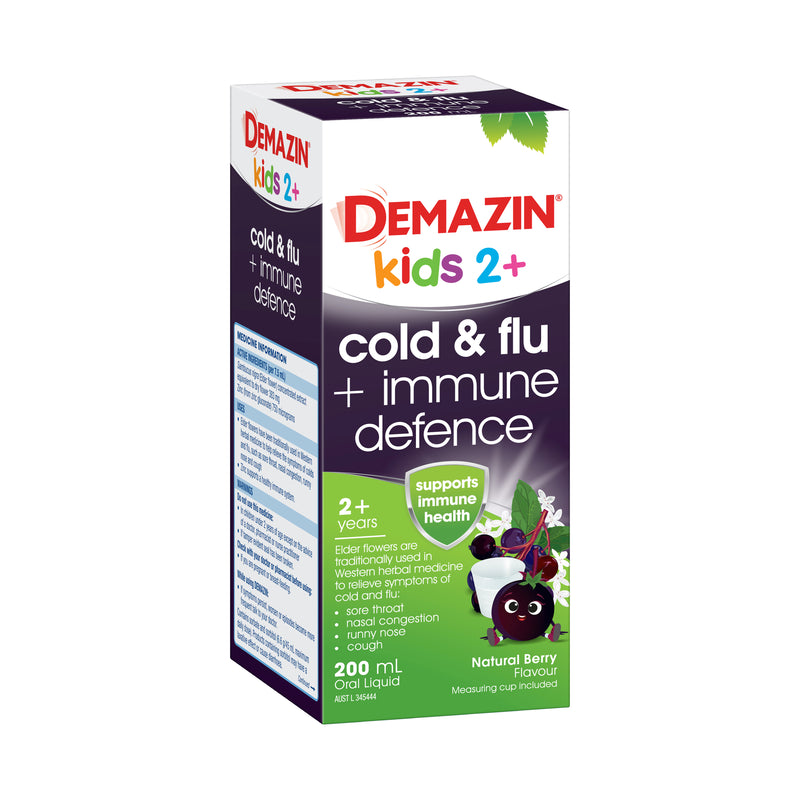 Demazin Cold and Flu + Immune Defence 200mL