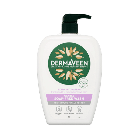 Dermaveen Extra Gentle Wash Soap Free 1L