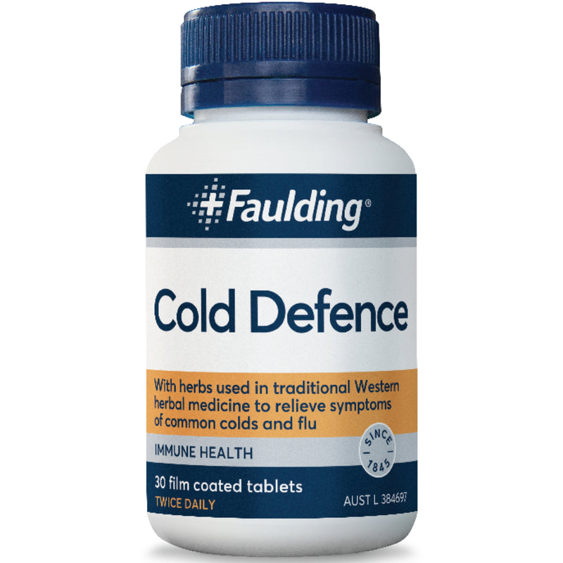 Faulding Faulding Cold Defence 30 Tablets – HealthEZ Pharmacy