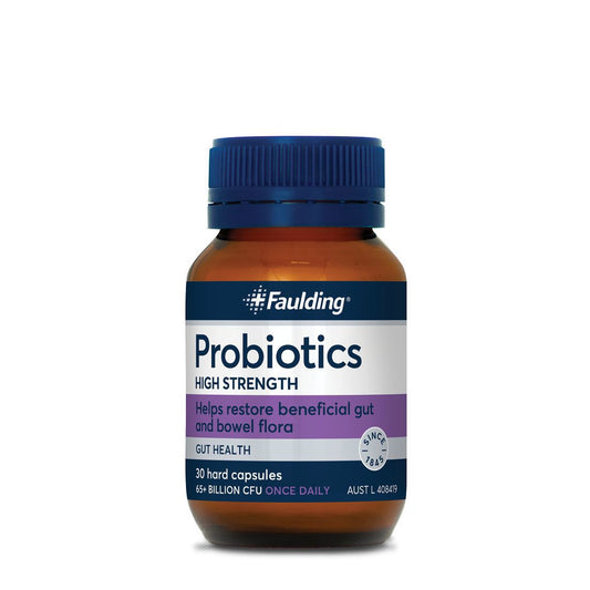Faulding Probiotics High Strength 65 Billion 30 Capsules