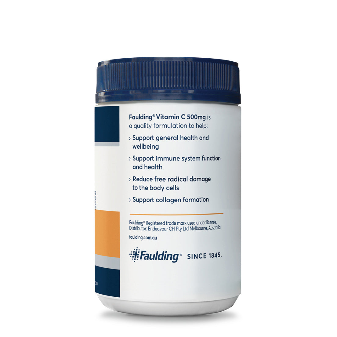 Faulding Vitamin C 500 mg 200 Chewable Tablets