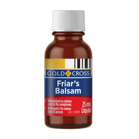 Gold Cross Friars Balsam 25mL