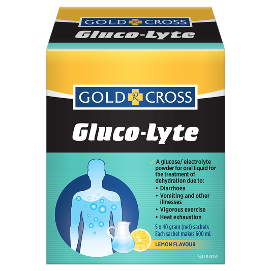 GoldX Gluco-Lyte Oral Sachets 40g x5