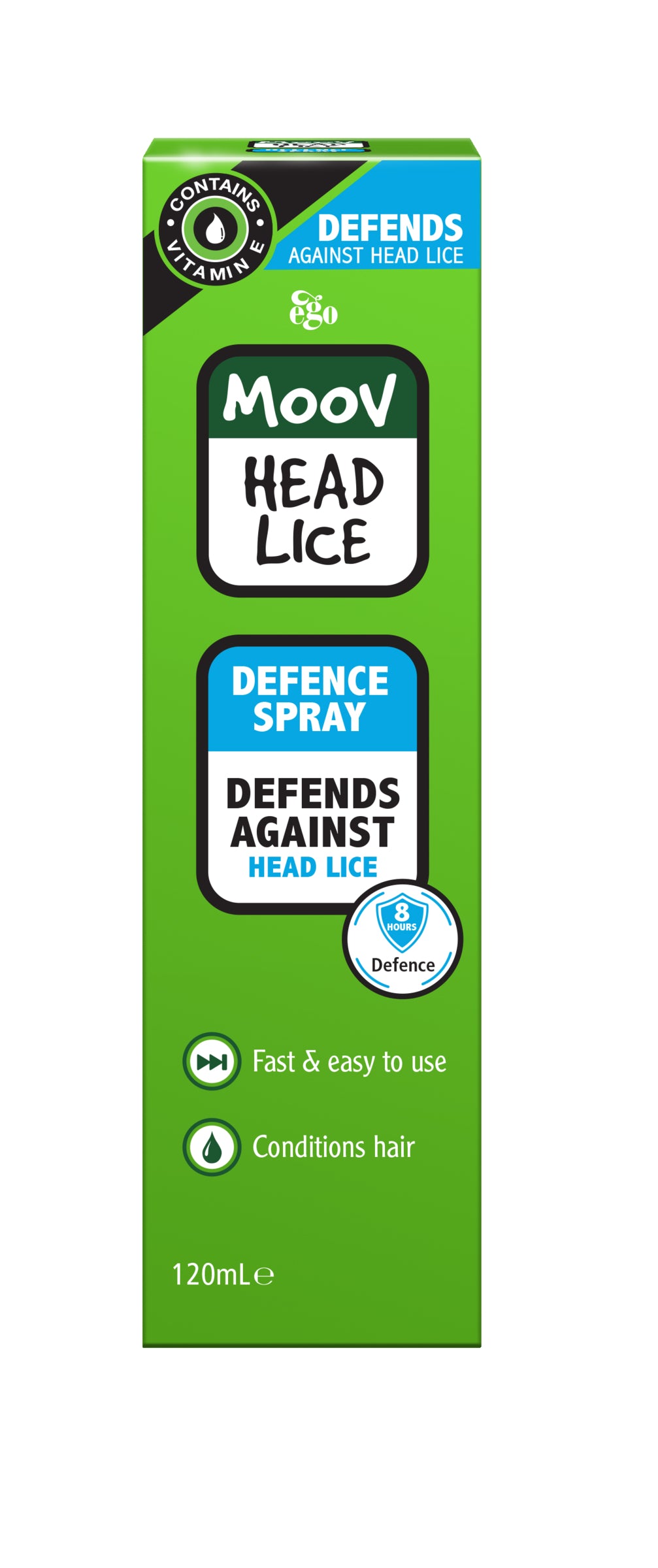MOOV Head Lice Defence Spray 120 mL