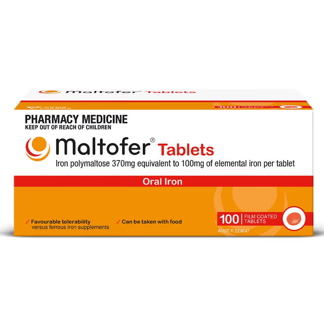 Maltofer Oral Iron 100 Tablets