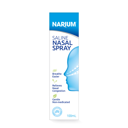 Hamilton Narium Saline Nasal Spray 100mL