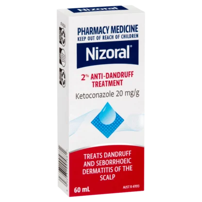 Nizoral 2% Anti-Dandruff Treatment 60mL Medicated Shampoo