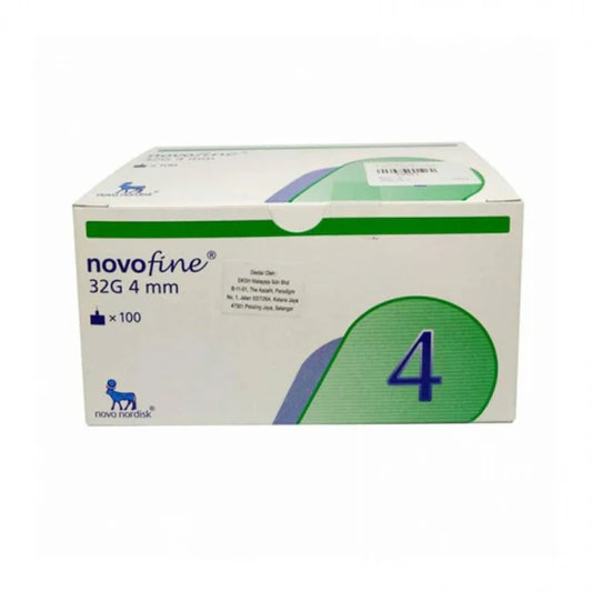 Novofine Pen Needle 32G x 4mm -100 Needles