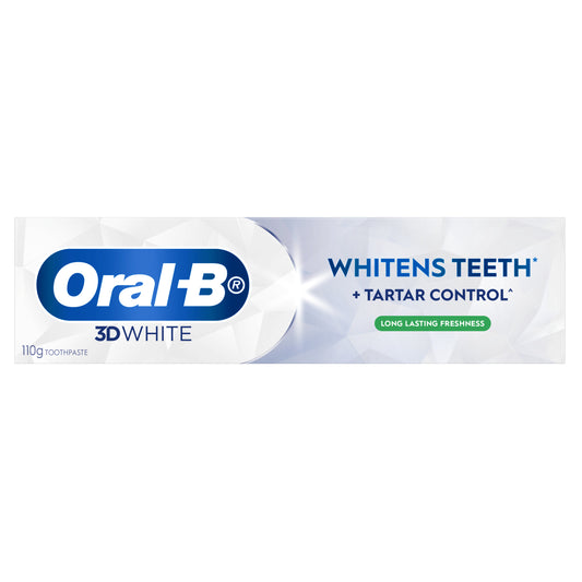 Oral-B 3D White Long Lasting Fresh Toothpaste 110g