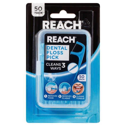 Reach 3-Way Floss Picks 50pk