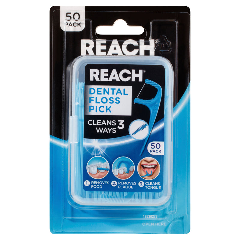 Reach 3-Way Floss Picks 50pk