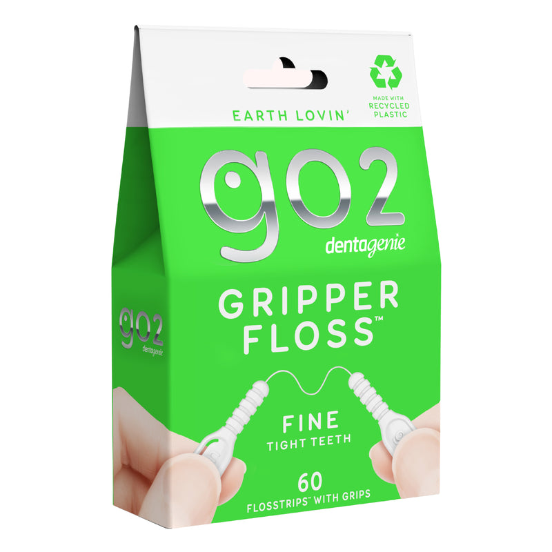 GO2 Gripper Fine Floss Strips 60pk x6
