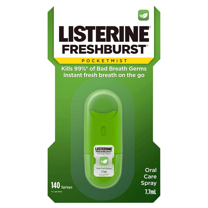 Listerine Pocketmist Fresh Burst Breath Spray 7.7ml