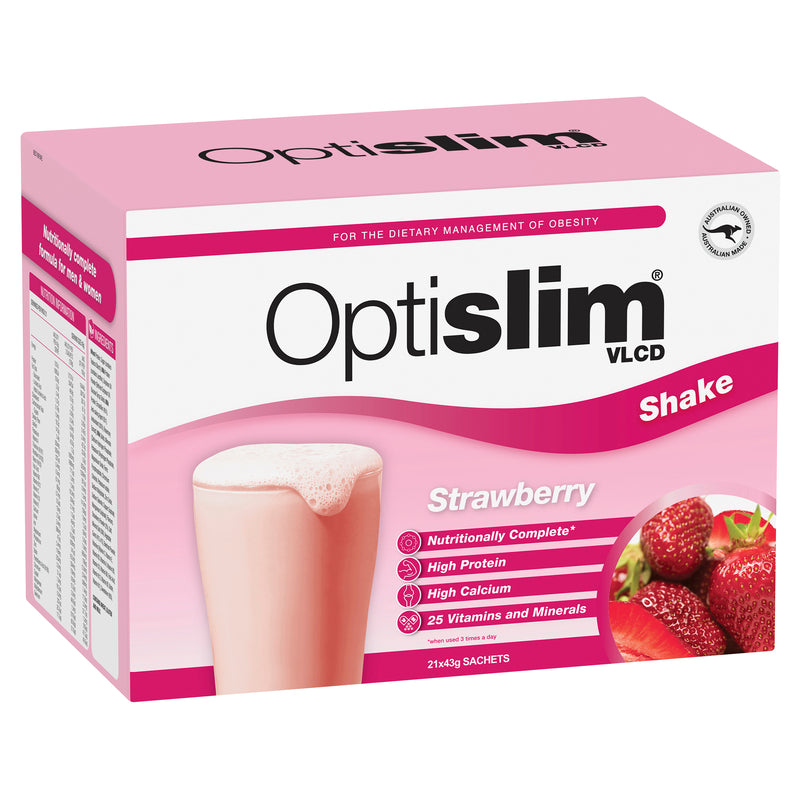 Optislim VLCD Shake Strawberry 43g x21pack