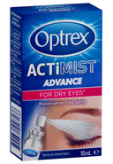 Optrex Actimist Preservative Free Eye Spray 10mL