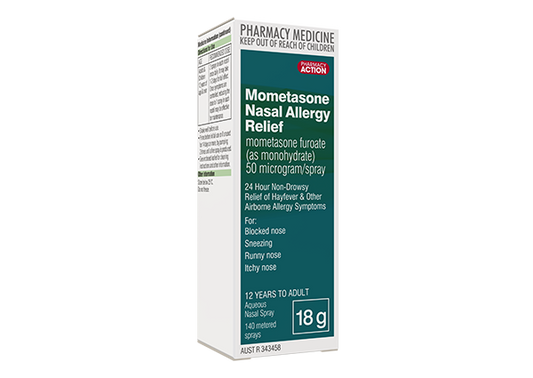 Pharmacy Action Mometasone Nasal Spray 50 micrograms